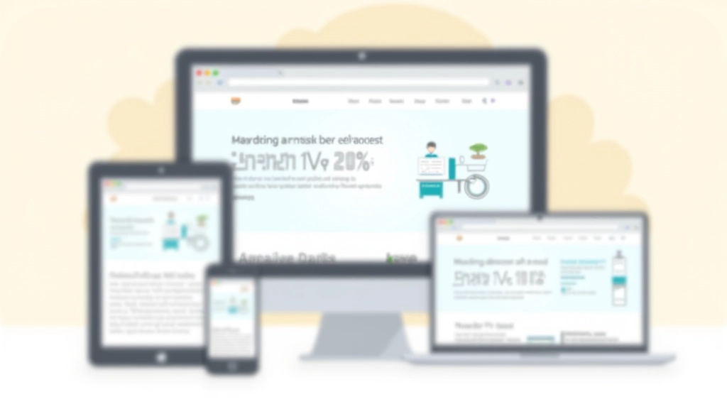 Mehrere Geräte nebeneinander — Smartphone, Tablet und Desktop — zeigen die gleiche Website mit unterschiedlichen Layouts